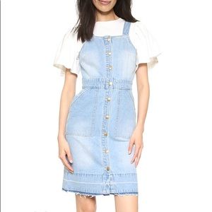 Minkpink Unstoppable Denim midi dress
